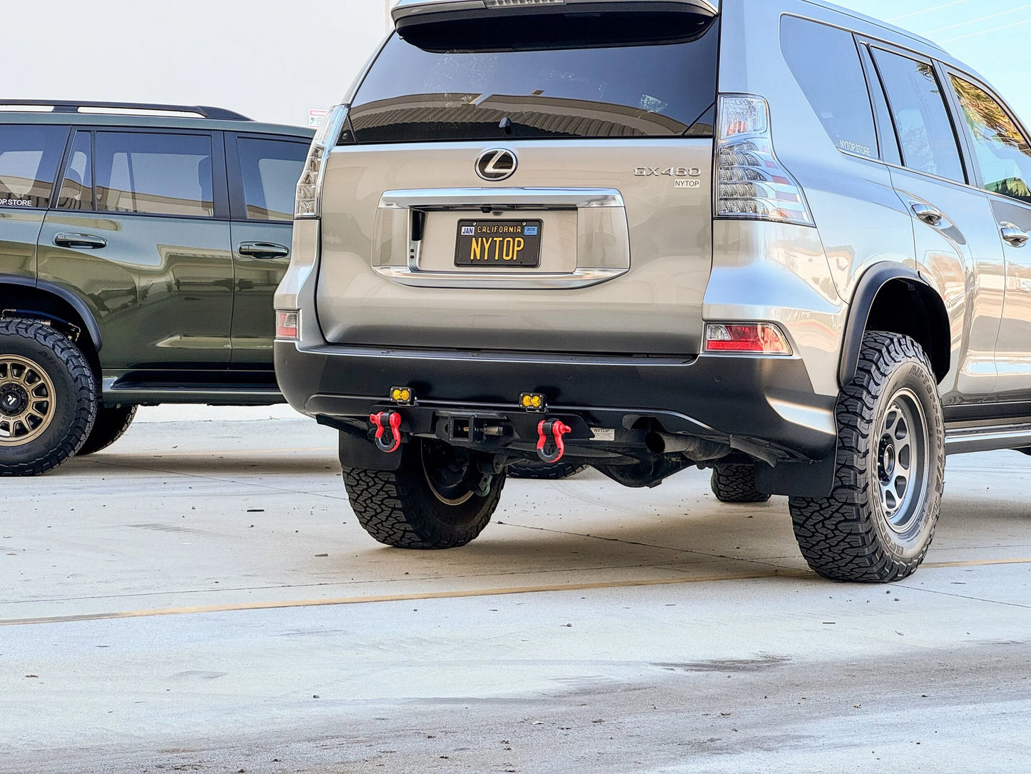 2014-2023 Lexus GX460 Rear Tow Hitch Receiver Hybrid Bumper