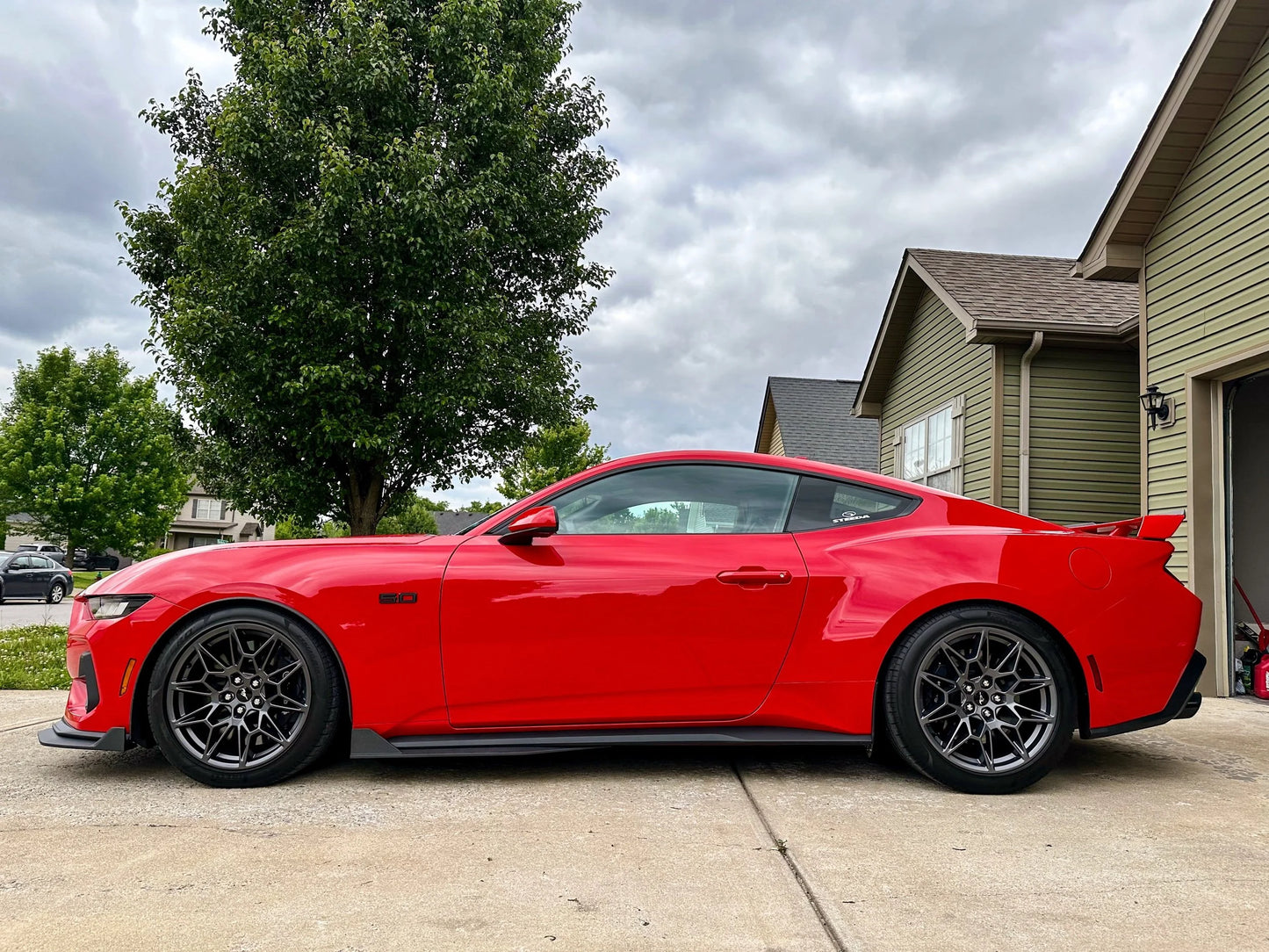 2024-Current Ford Mustang Side Skirt Extension
