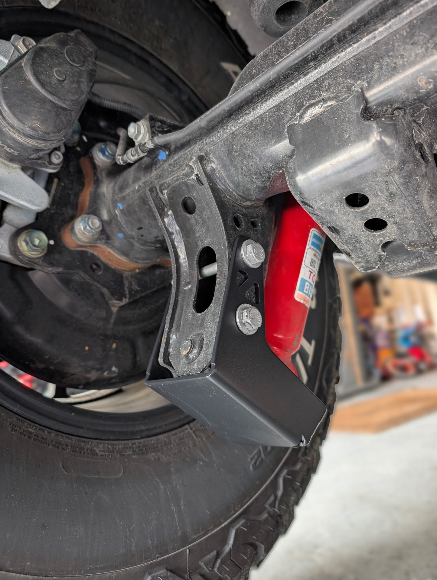 2022-Current Toyota Tundra/Sequoia Rear Shock Mount Skid Plate Kit