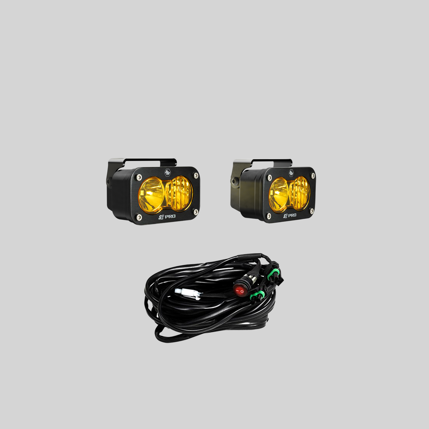 Baja Designs S2 Pro Pair Driving/Combo LED Baja Amber Baja Designs