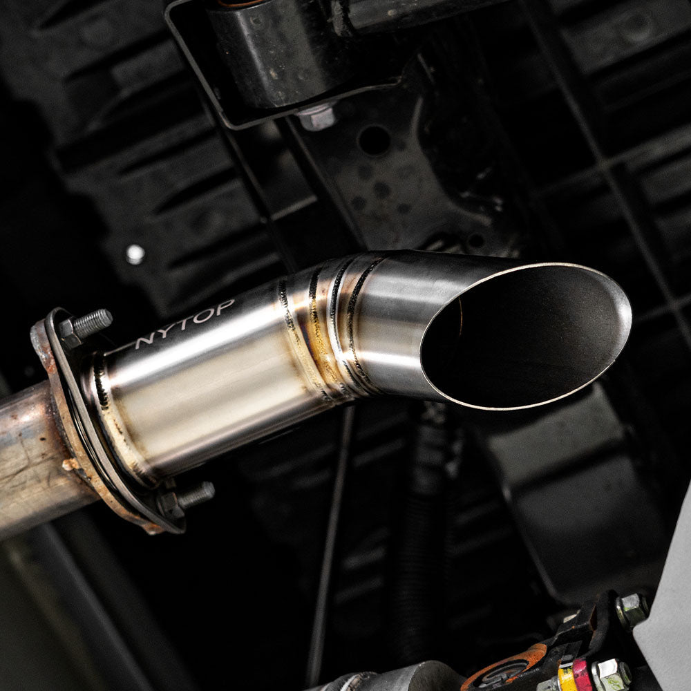 2024-Current Toyota Tacoma Titanium Axle Dump Exhaust Tip