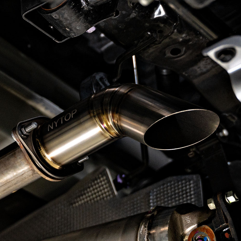 2024-Current Toyota Tacoma Titanium Axle Dump Exhaust Tip