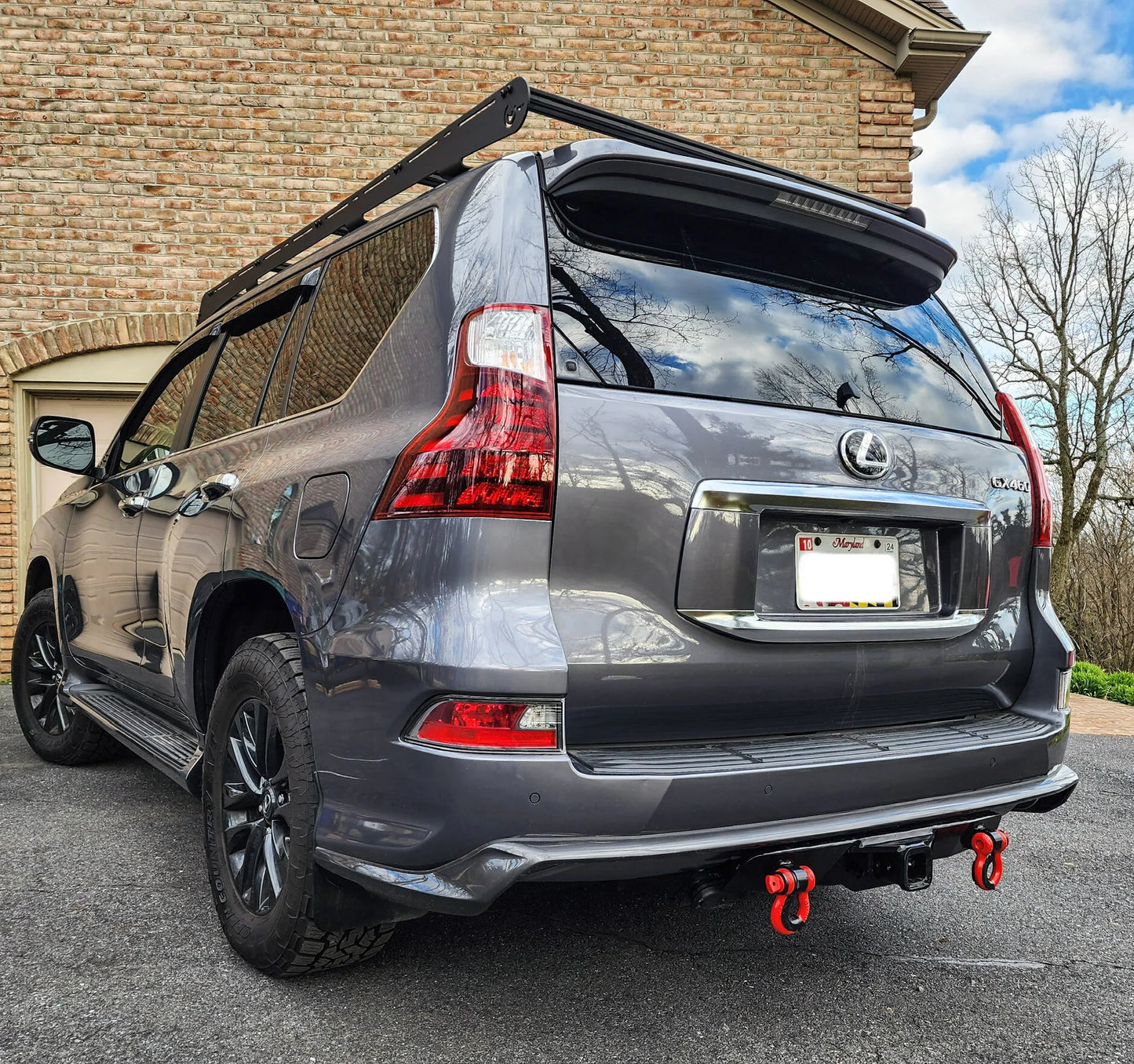 2014-2023 Lexus GX460 Rear Tow Hitch Receiver Hybrid Bumper