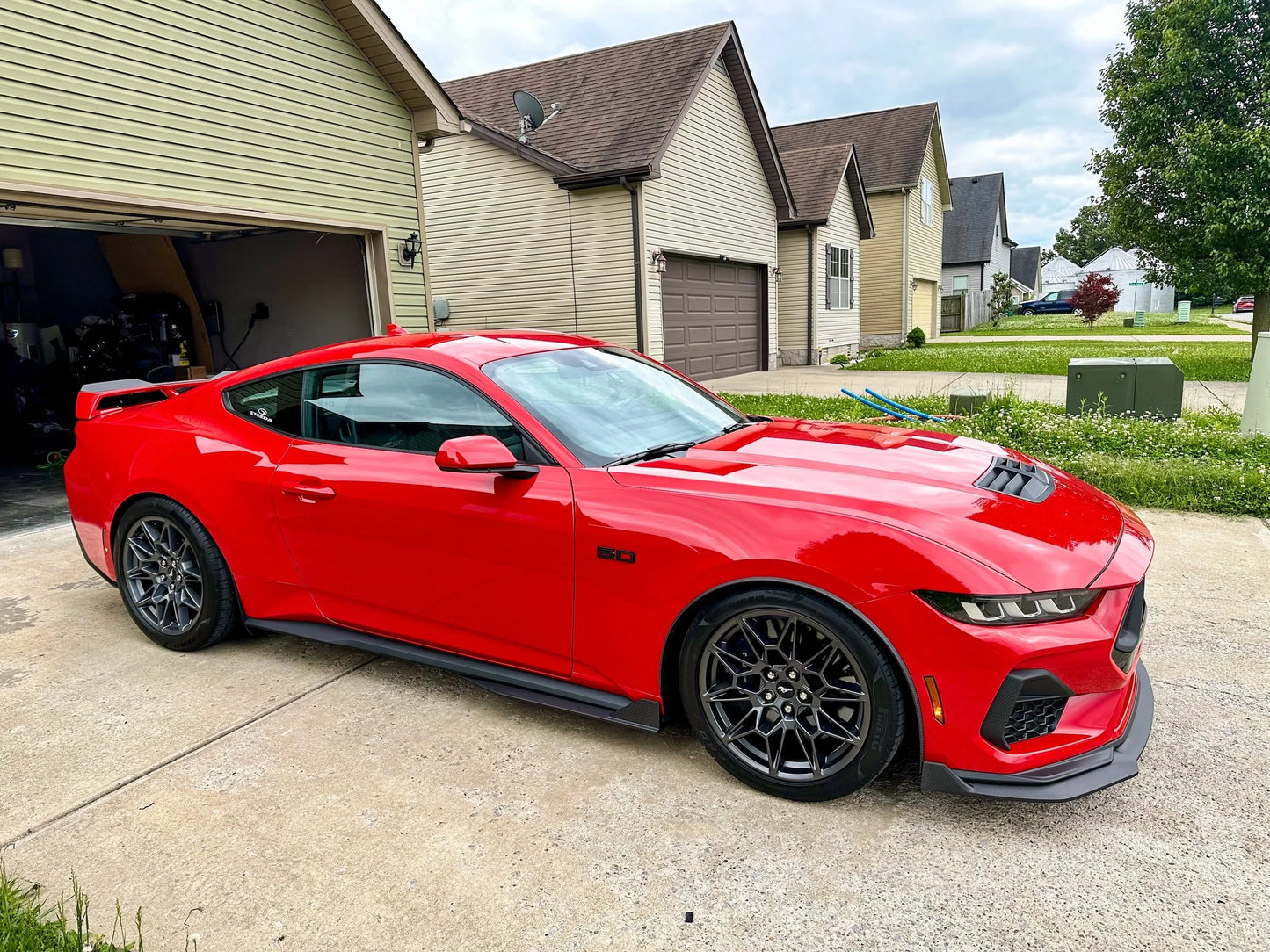 2024-Current Ford Mustang Side Skirt Extension
