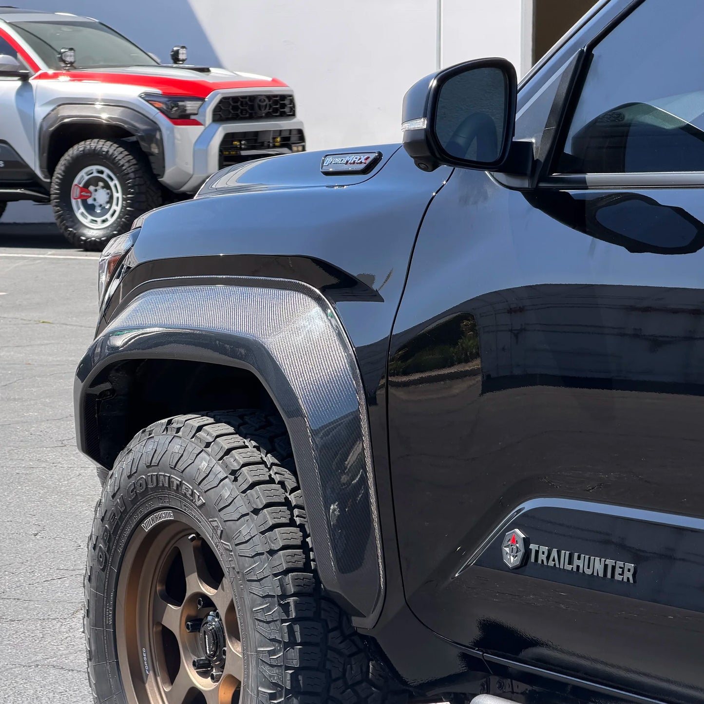 2024-Current Toyota Tacoma TRD Pro/Trailhunter Carbon Fiber Fender Flare Kit