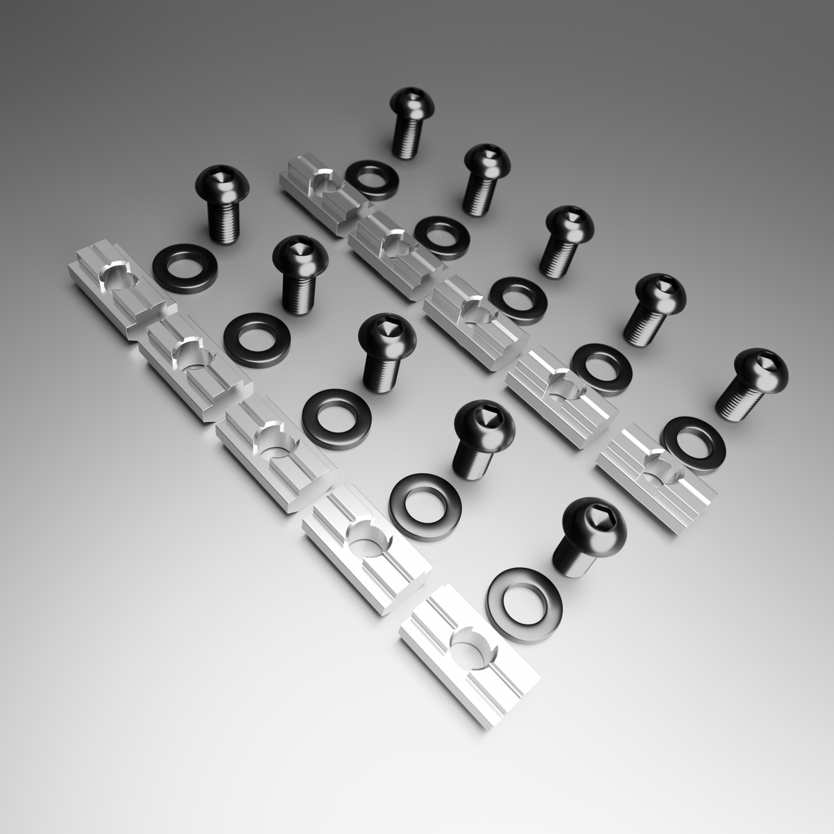 M6 T-Slot Nut Hardware Kit