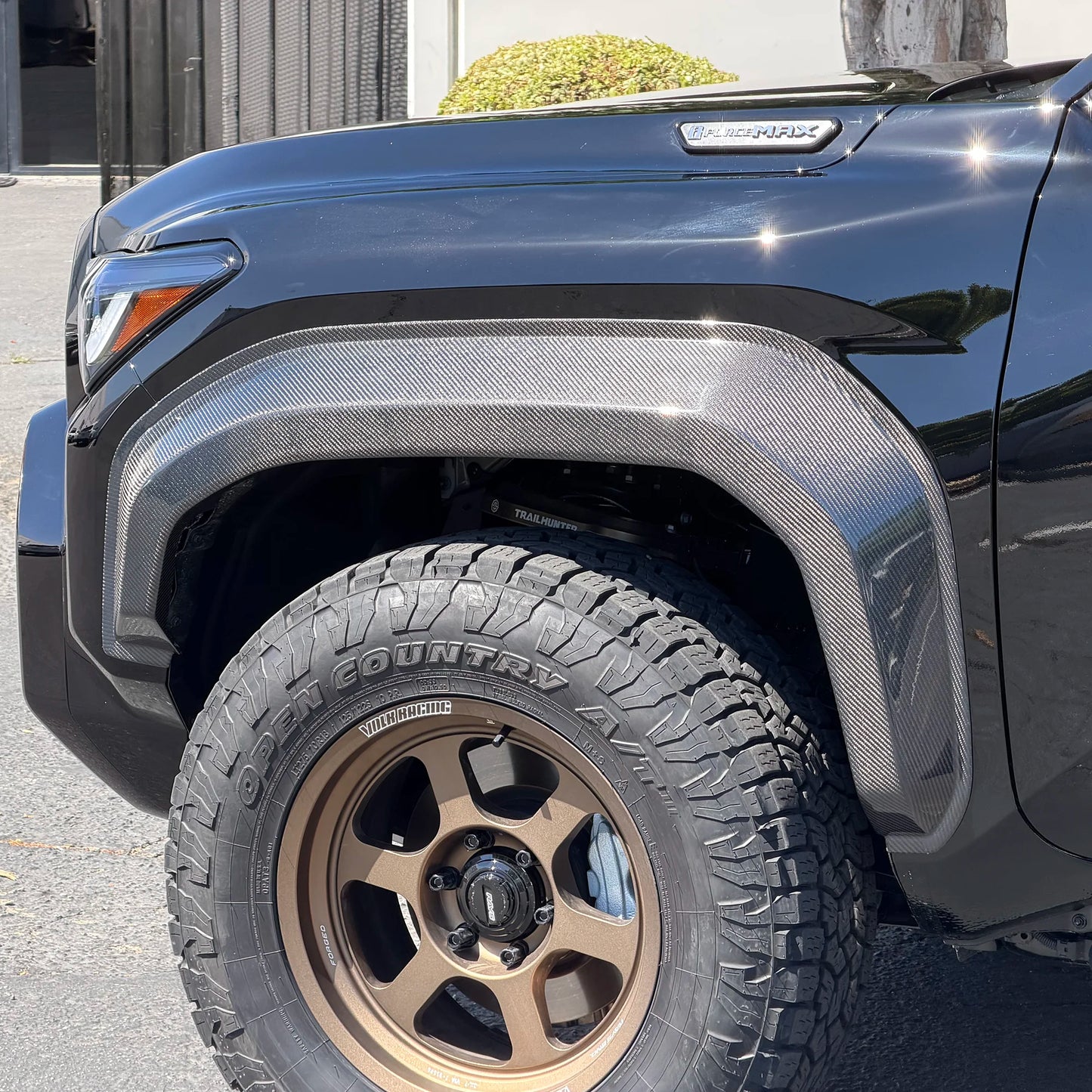 2024-Current Toyota Tacoma TRD Pro/Trailhunter Carbon Fiber Fender Flare Kit