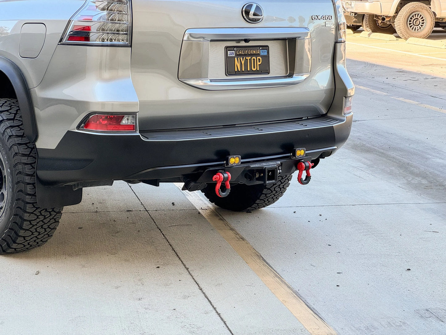 2014-2023 Lexus GX460 Rear Tow Hitch Receiver Hybrid Bumper