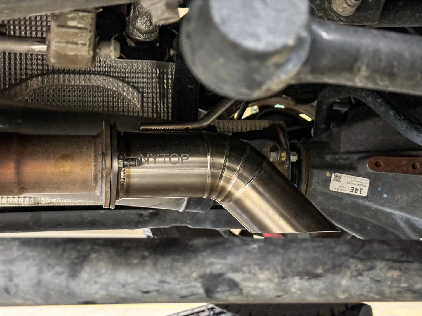 2022-Current Toyota Tundra Titanium Axle Dump Exhaust Tip