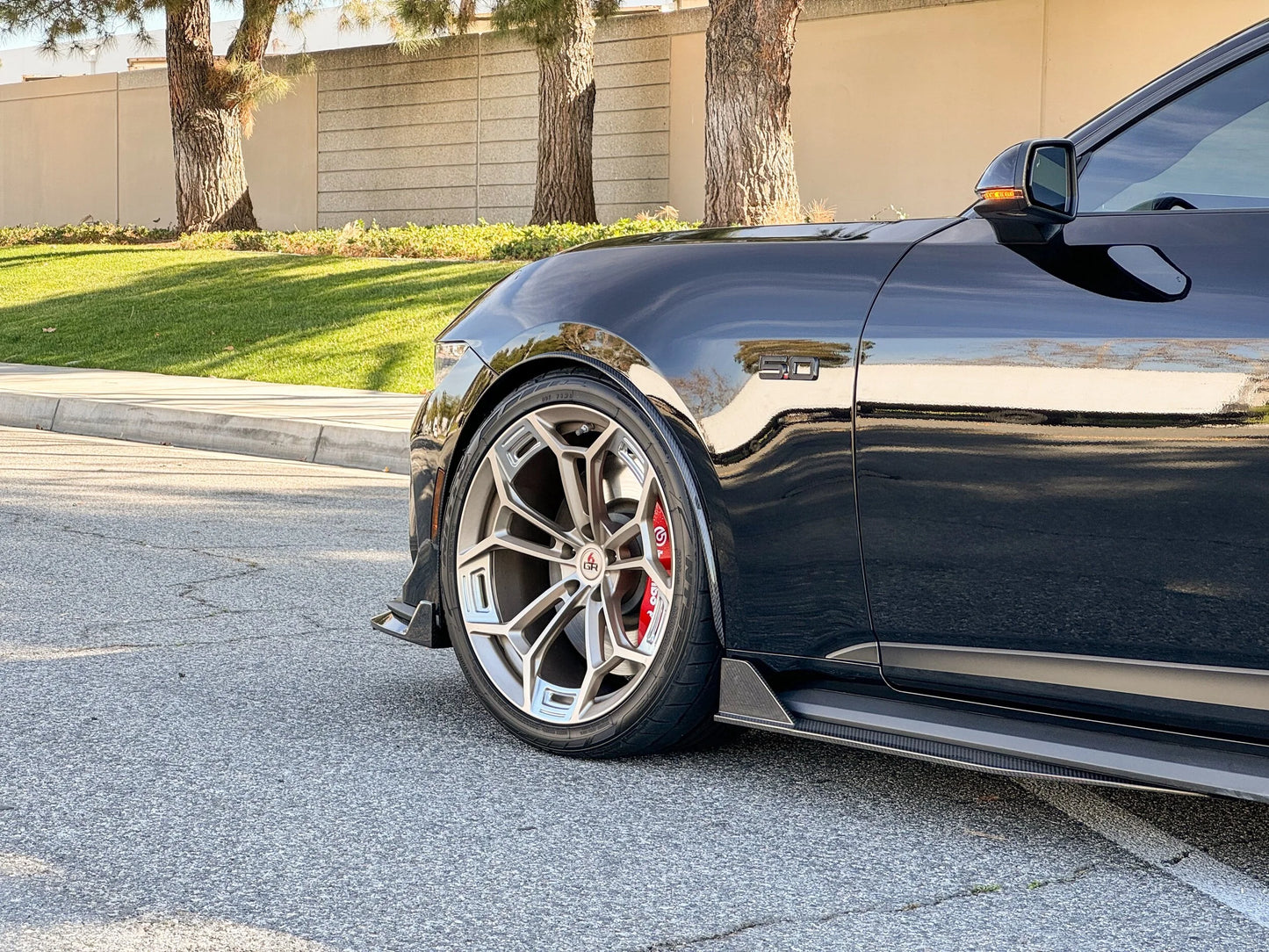 2024-Current Ford Mustang Side Skirt Extension