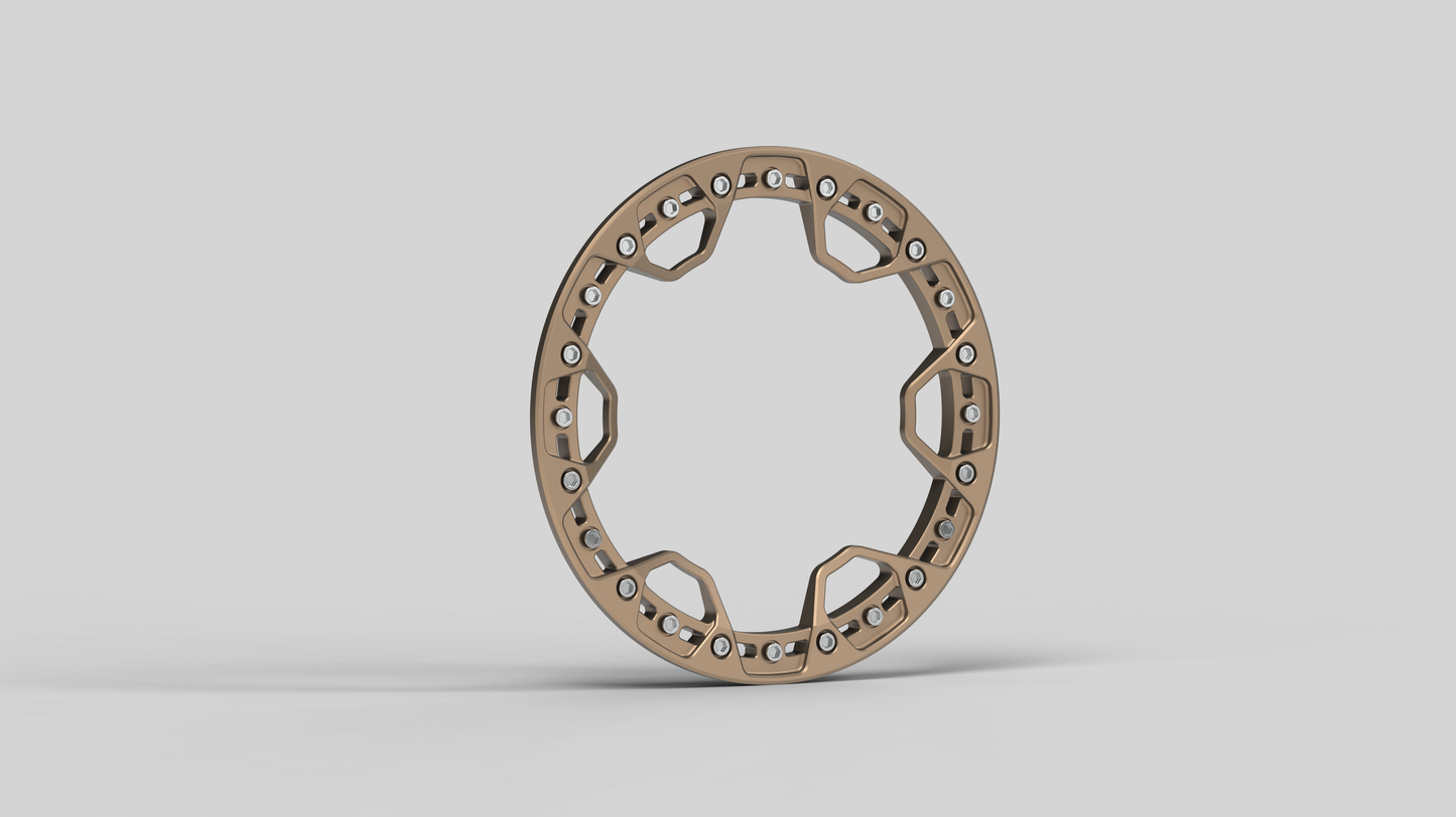 17 inch Floating Beadlock Ring for ADV-Classic Wheels