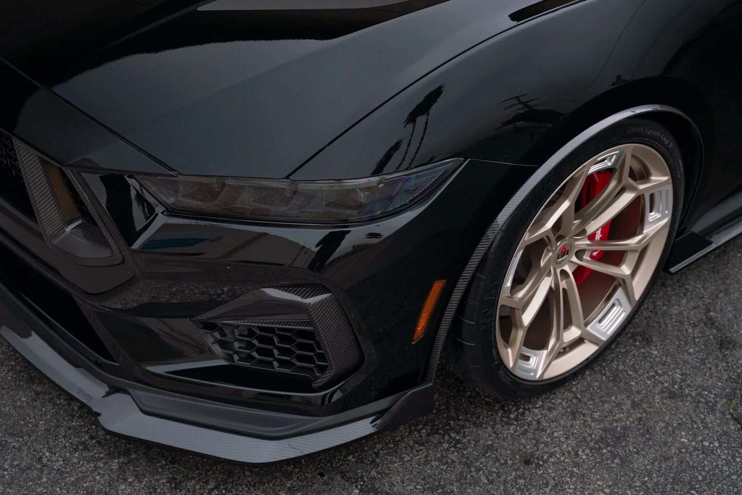 2024-Current Ford Mustang Front Fender Flares