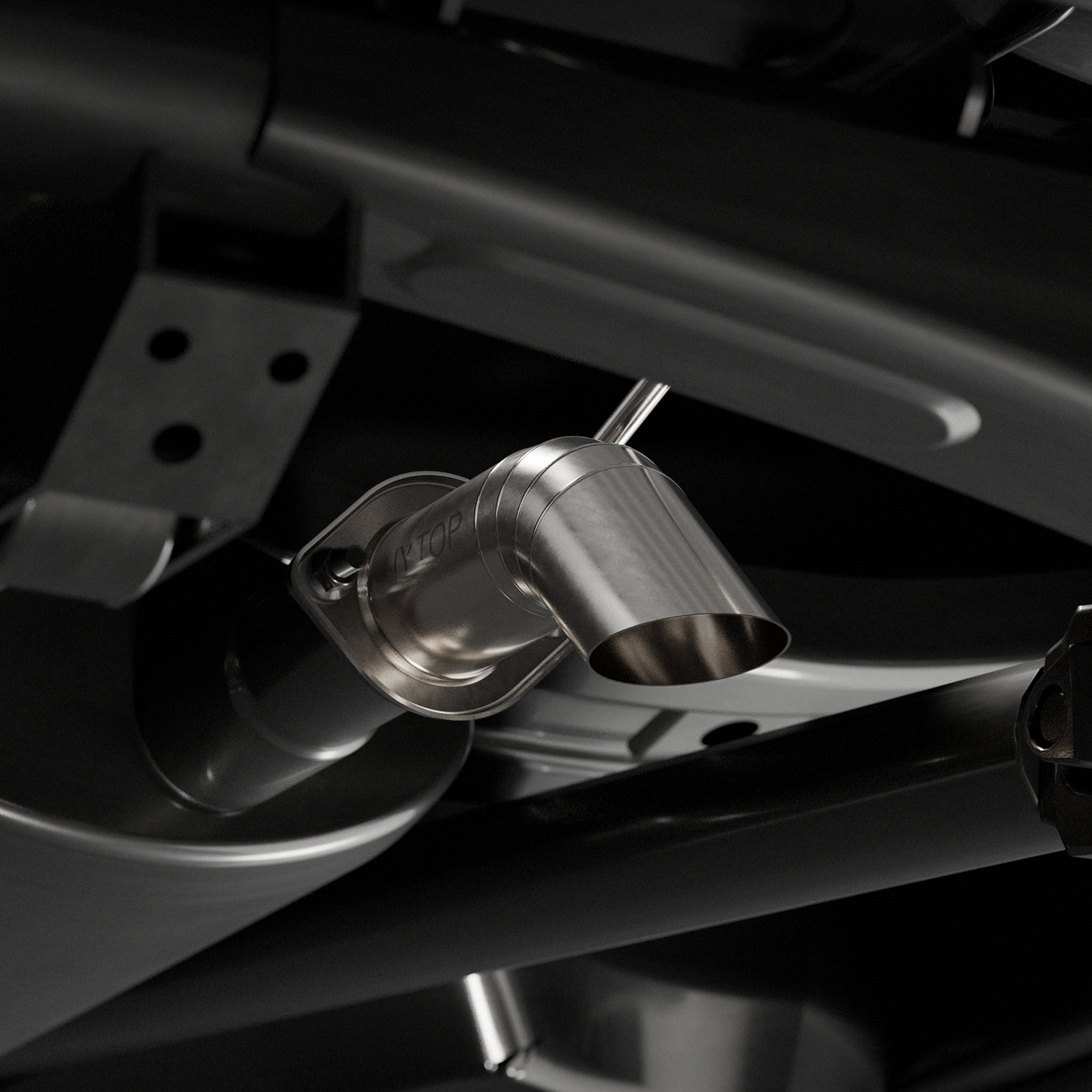 2022-Current Toyota Tundra Titanium Axle Dump Exhaust Tip