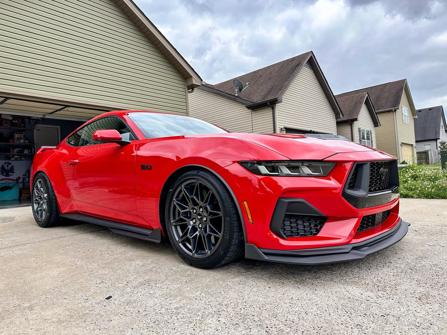 2024-Current Ford Mustang Splitter Extension