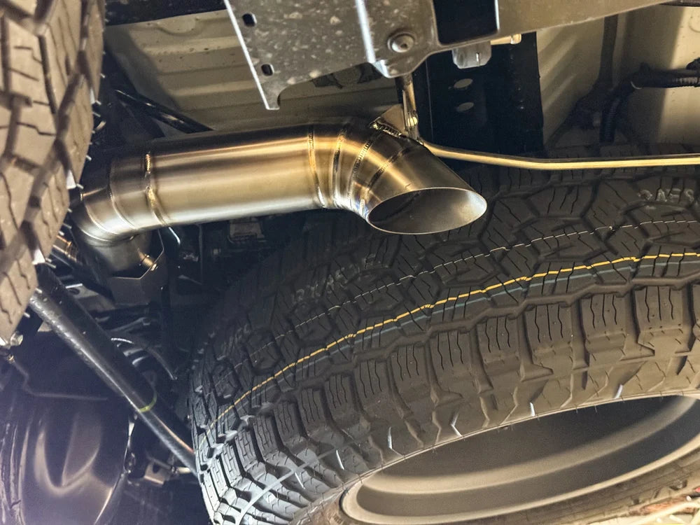2025-Current Toyota 4Runner Titanium Axle Dump Exhaust