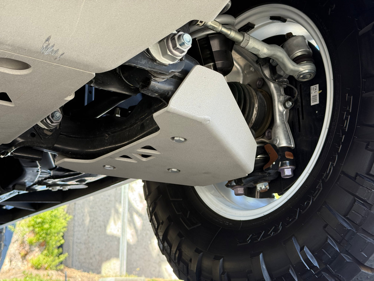 2024-Current Lexus GX550/Toyota Land Cruiser Lower Control Arm Skid Plate Kit