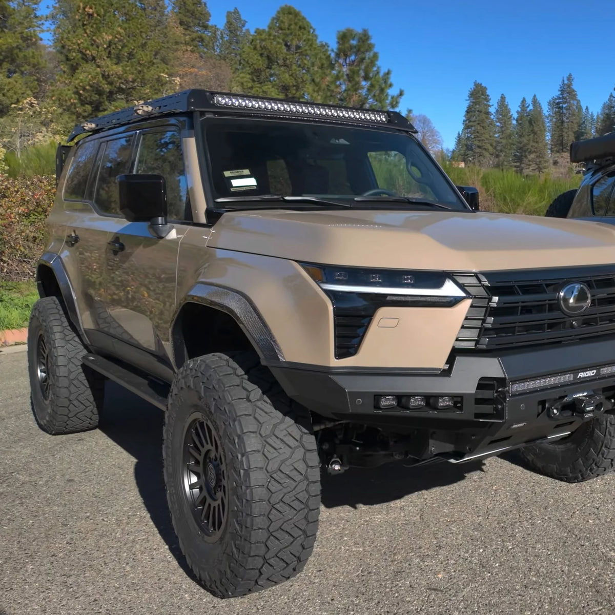 2024-Current Lexus GX550 Fender Flare Kit