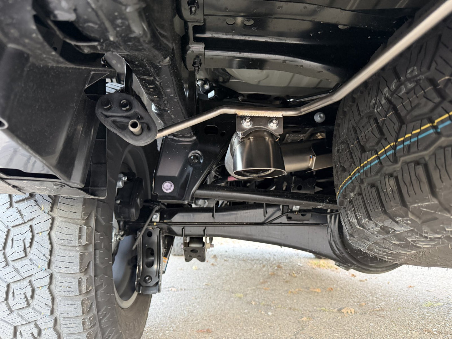 2024-Current Lexus GX550/Toyota Land Cruiser Titanium Axle Dump Exhaust