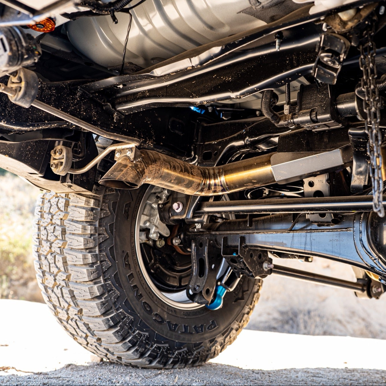 2025-Current Toyota 4Runner Titanium Axle Dump Exhaust