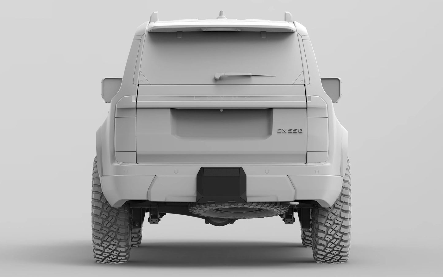 2024-Current Lexus GX550 Rear Hitch Skid Cover