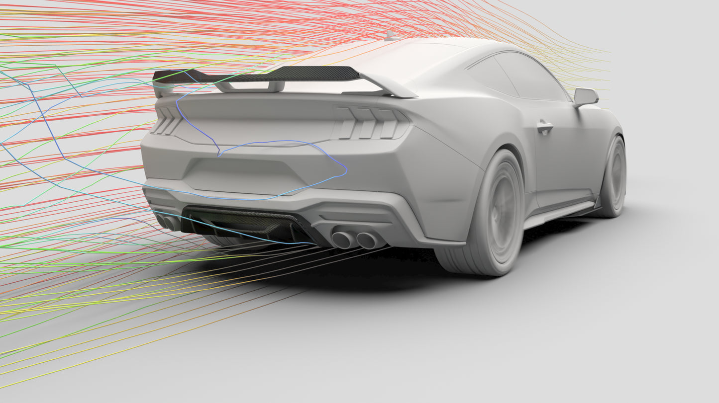 2024-Current Ford Mustang Rear Diffuser