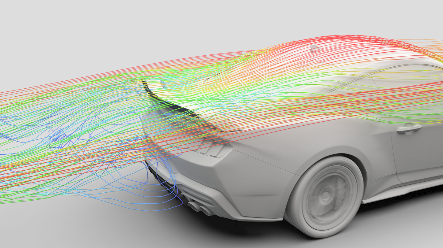 2024-Current Ford Mustang GT Performance Pack Wing Gurney Flap