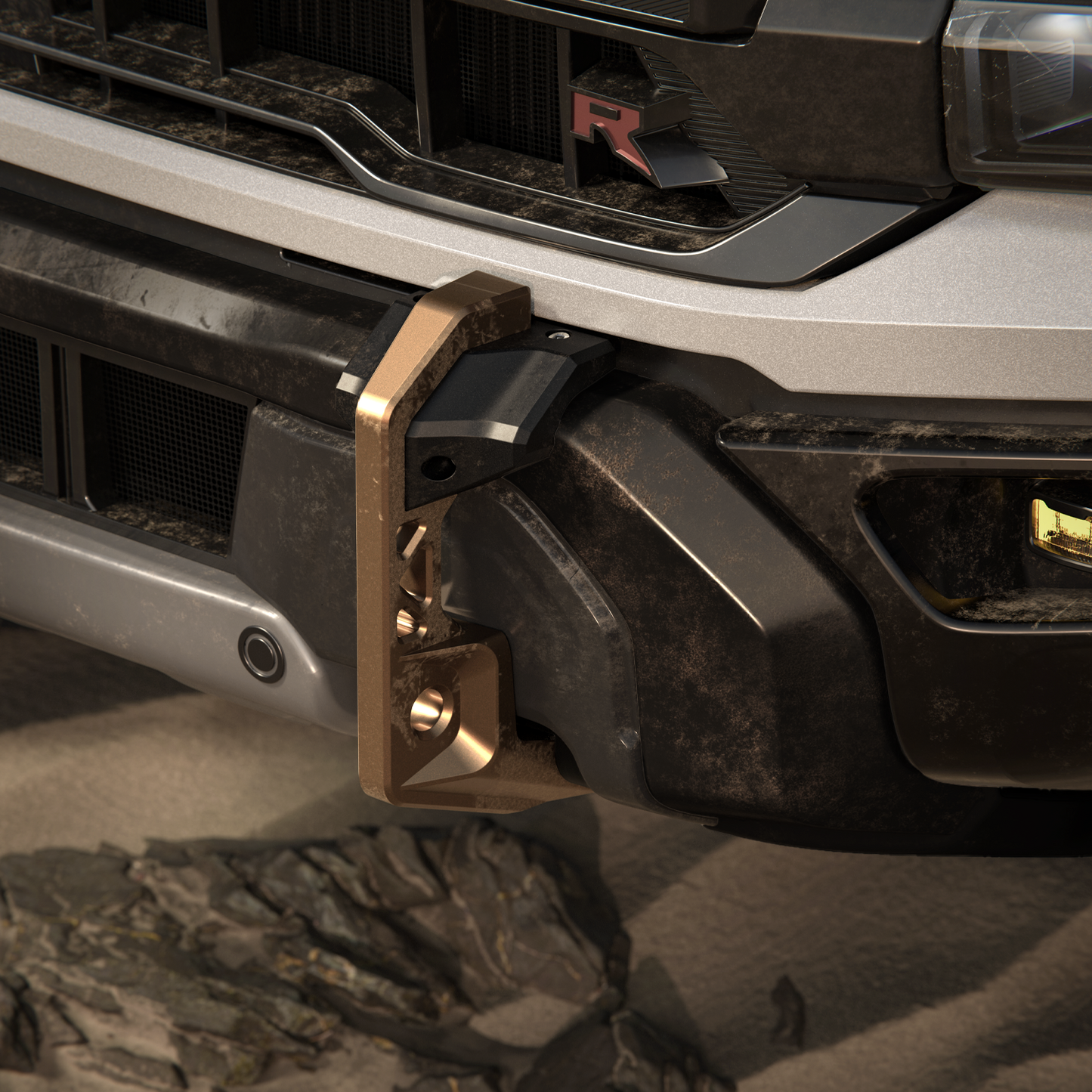 2024-Current Ford F-150 Raptor Front Recovery Points
