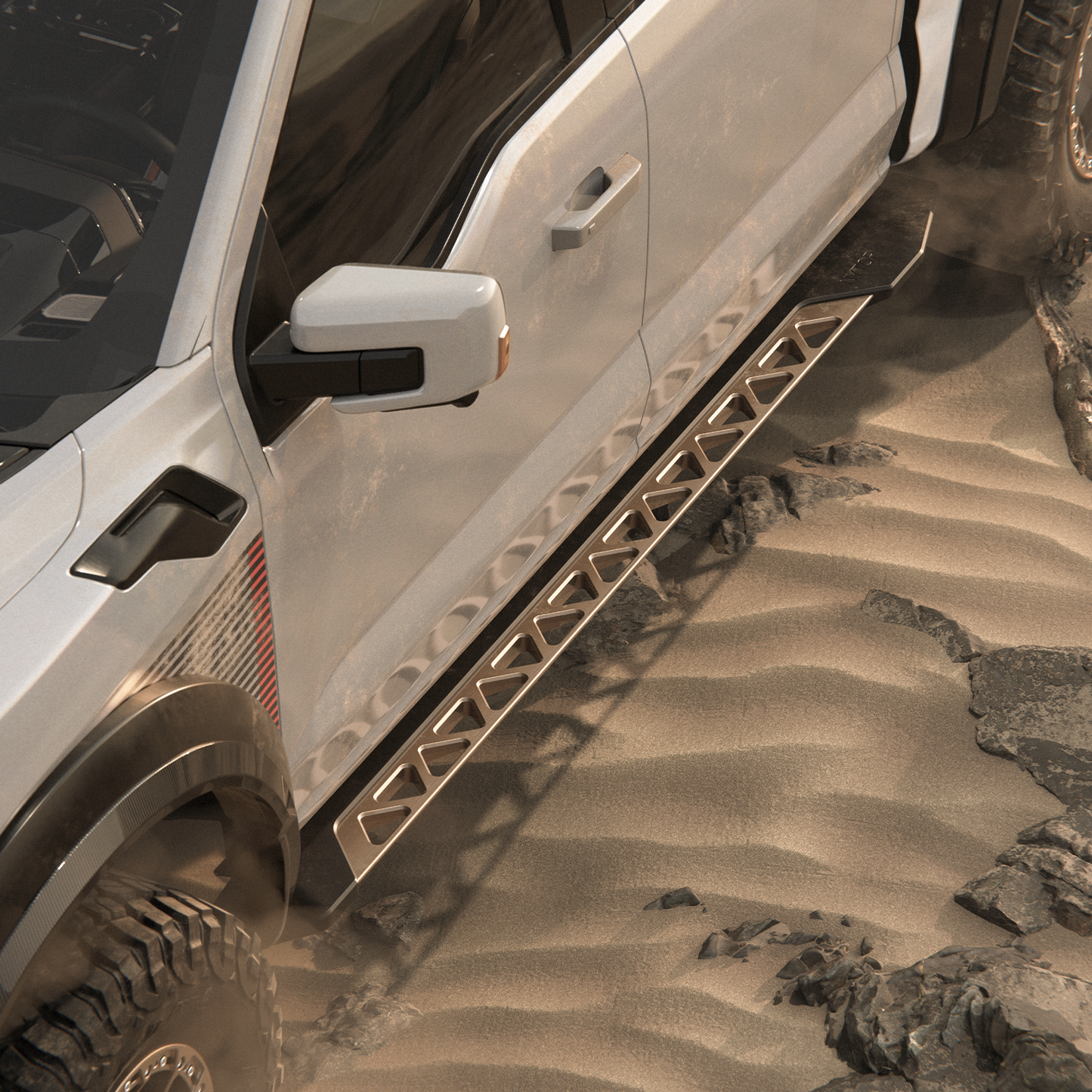 2021-Current Ford F-150 Raptor Rock Sliders
