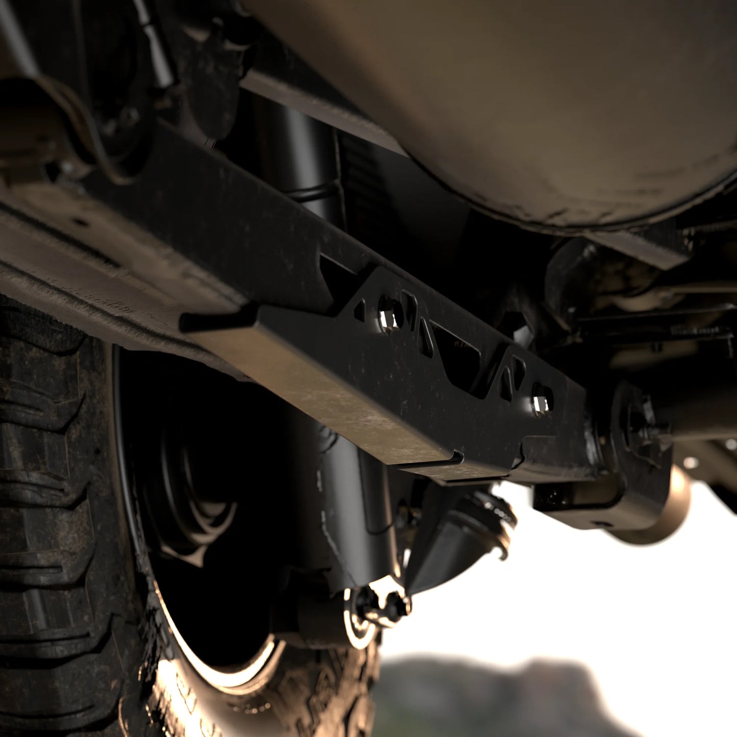 2021-Current Ford F-150 Raptor Lower Trailing Arm Skid Plate Kit