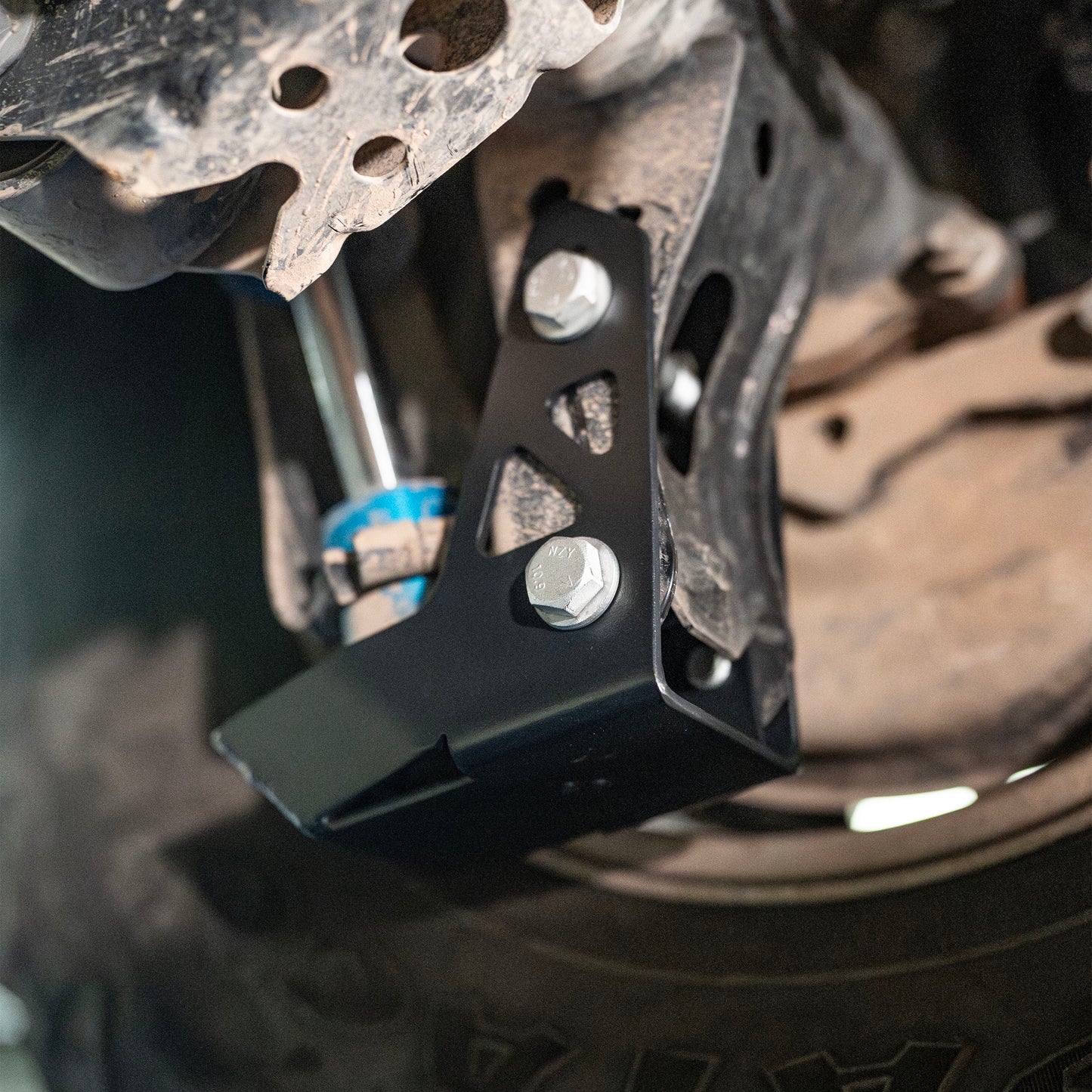 2024-Current Lexus GX550/Toyota Land Cruiser Rear Shock Mount Skid Plate Kit