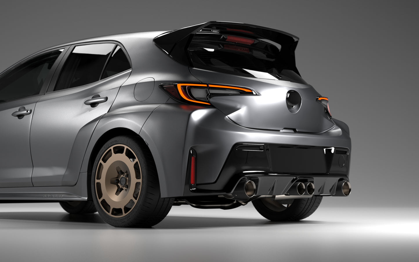 2023-Current Toyota GR Corolla Titanium CAT-Back Exhaust