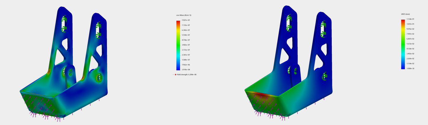 2022-Current Lexus LX600/700h Rear Shock Mount Skid Plate Kit