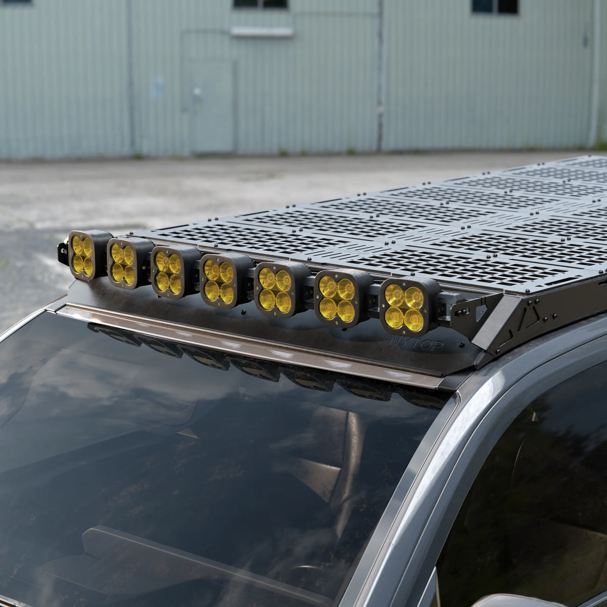 2024-Current Toyota Tacoma/2025-Current Toyota 4Runner Roof Rack 45-Inch Light Bar Bracket