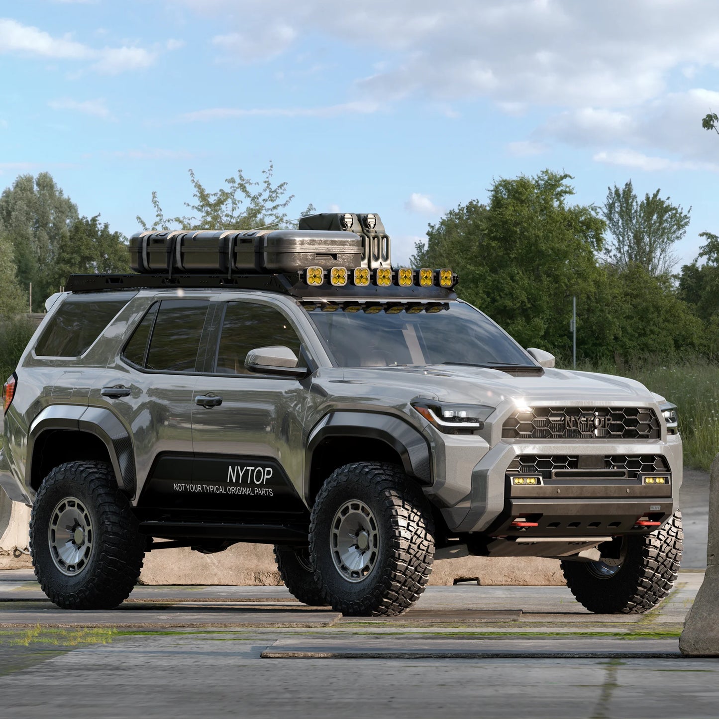 2025-Current Toyota 4Runner TRD Pro/Trailhunter Carbon Fiber Fender Flare Kit