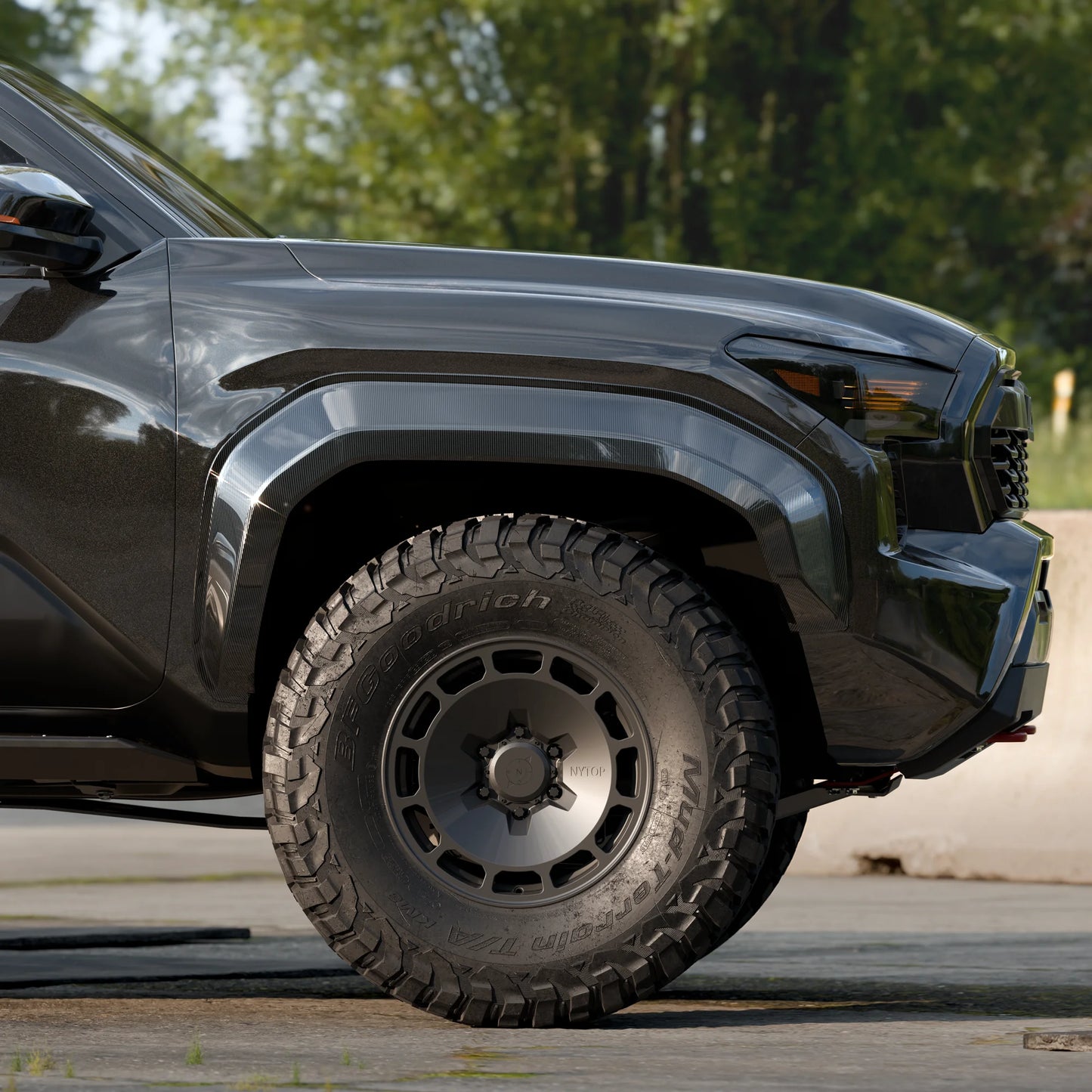 2024-Current Toyota Tacoma TRD Pro/Trailhunter Carbon Fiber Fender Flare Kit