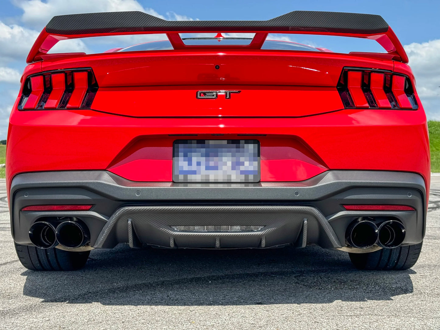 2024-Current Ford Mustang Rear Diffuser