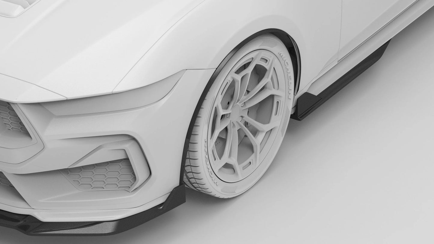 2024-Current Ford Mustang Side Skirt Extension