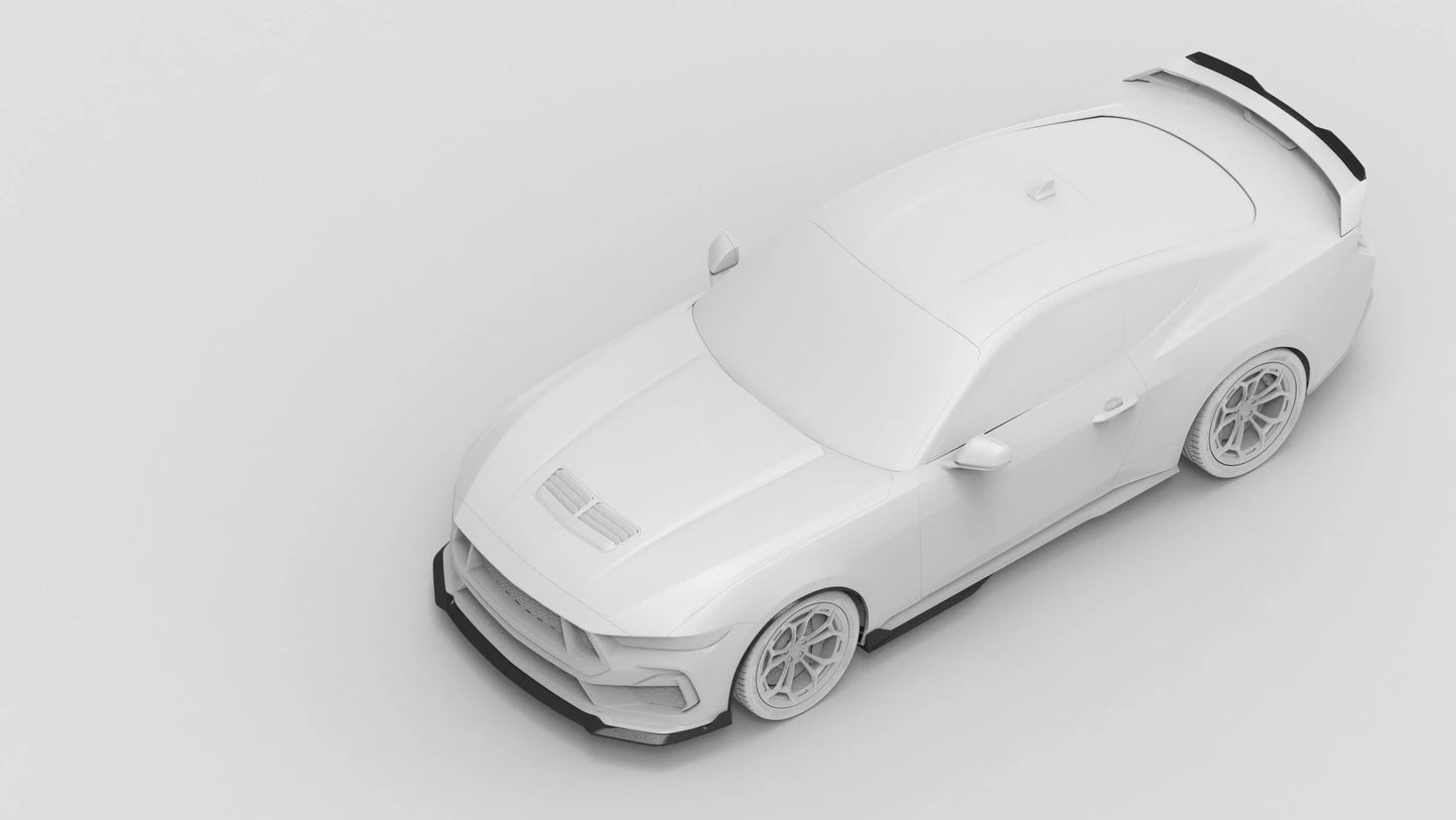 2024-Current Ford Mustang GT Performance Pack Wing Gurney Flap